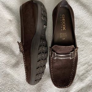 Suede loafer